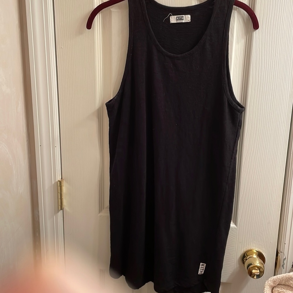 KITH medium black tank